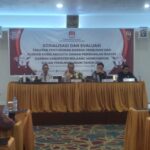 Deker Buka Sosialisasi dan Evaluasi Tahapan Penyusunan Daerah Pemilihan dan Alokasi Kursi DPRD Bolmong