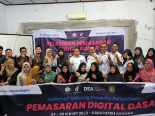 Kepala Disnaker Asahan Buka Pelatihan Pemasaran Digital Dasar