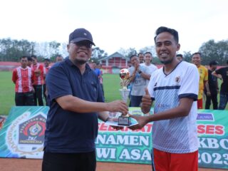 Sekdakab Asahan Tutup Turnamen Old Crack PWI Asahan 2023