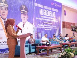 Wali Kota Tatong Bara Buka Musrenbang Penyusunan RKPD Kotamobagu Tahun 2024