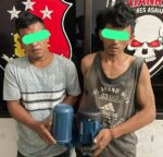 Berbekal Rekaman CCTV, Unit Jatanras Polres Asahan Bekuk 2 Diduga Pencuri Mesin Air