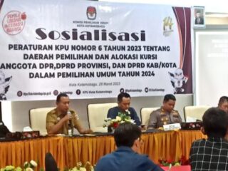 Nasli Paputungan Hadiri Sosialisasi PKPU 6 Tahun 2023