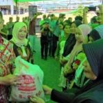 Bupati Limi Hadiri Launching Distribusi Cadangan Pangan di Desa Ibolian