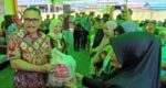 Bupati Limi Hadiri Launching Distribusi Cadangan Pangan di Desa Ibolian