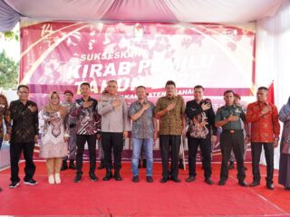 KPU Kabupaten Asahan Gelar Kirab Pemilu Tahun 2024