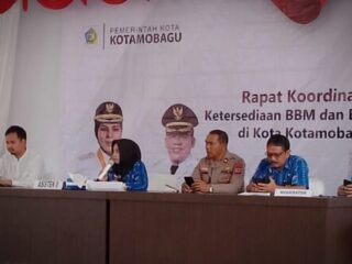 Pemkot Kotamobagu Gelar Rakor Ketersediaan LPG dan BBM