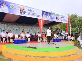 Wali Kota Launching Kegiatan Sambut HUT ke–16 Kota Kotamobagu