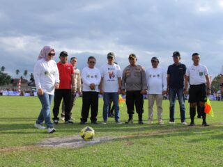 Wali Kota Tatong Bara Buka Open Tournament Wali Kota Cup Tahun 2023