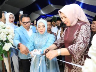 Wali Kota Tatong Bara Hadiri Grand Opening Gedung Baru Butik Arfa Kotamobagu dan Launching NAP Glow Cosmetic