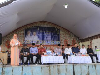 Wali Kota Tatong Bara Hadiri Halal Bi Halal di Kelurahan Biga