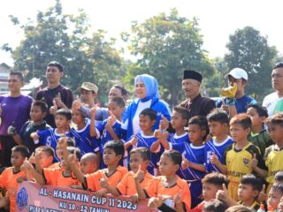 Wali Kota Tatong Bara Hadiri Kompetisi Sepak Bola ALH CUP II