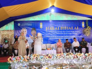 Wali Kota Tatong Bara Halal Bi Halal Bersama Masyarakat Kotamobagu Selatan