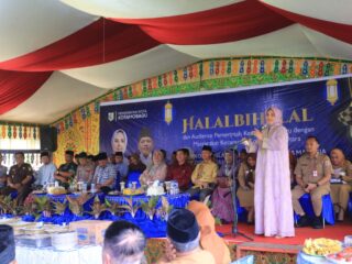 Wali Kota Tatong Bara Halal Bi Halal Bersama Masyarakat Kotamobagu Utara