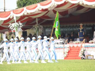 Wali Kota Tatong Bara Irup Upacara HUT ke-16 Kota Kotamobagu