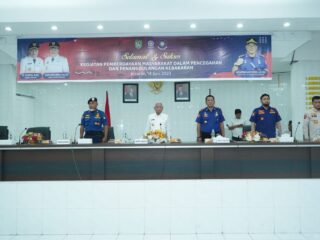 Bupati Pinta Kades Alokasikan DD Dalam Mendukung Optimalisasi Pencegahan dan Penanggulangan Kebakaran