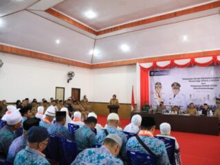 Wali Kota Tatong Bara Lepas 115 CJH dan Kafilah Peserta STQH Tingkat Provinsi Sulawesi Utara