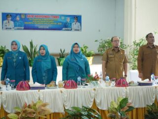 Sekda Kabupaten Asahan Buka Rakornis TP PKK  Bulan Juni
