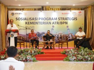 Wakil Bupati Asahan Hadiri Sosialisasi Program Strategis Kementerian ATR BPN