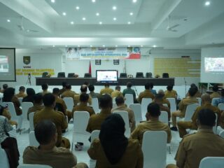 Wakil Bupati Asahan Ikuti Peringatan Hari Anti Narkotika Internasional Tahun 2023 Secara Virtual