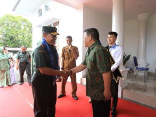 Wawali Nayodo Koerniawan Terima Kunjungan Danrem 131 Santiago