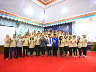 Wali Kota Tatong Bara Terima Kunjungan Kerja Bupati Bone Bolango