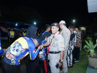 Asisten Pemerintahan dan Kesejahteraan Rakyat Lepas Kontingen Gerakan Pramuka Kwarcab Asahan