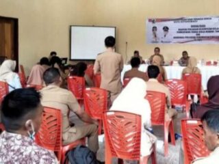 Disperinaker Kotamobagu Gelar Sosialisasi Pembentukan TKM