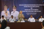 Wali Kota Tatong Bara Buka Sosialisasi Ranperwa Batas Desa dan Kelurahan