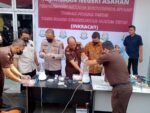 Kajari Asahan Musnahkan Barang Bukti Narkotika