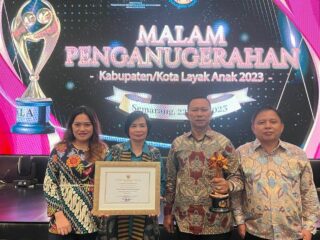 Pemkot Kotamobagu Kembali Raih Kota Layak Anak Nindya Tahun 2023