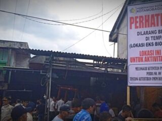 Pemkot Kotamobagu Tutup Aktivitas Perdagangan di Lokasi Eks Gedung Bioskop Palapa