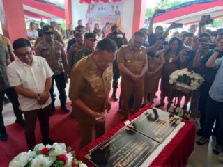 Pj Bupati Bolmong Dampingi Gubernur Resmikan RS Pratama Dumoga