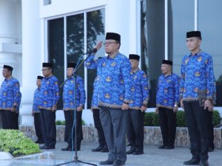 Sekda Asahan Pimpin Upacara Hari Kesadaran Nasional