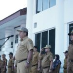 Wakil Bupati Asahan Pimpin Apel Gabungan