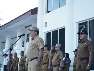 Wakil Bupati Asahan Pimpin Apel Gabungan