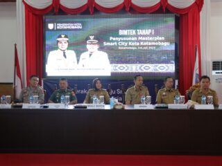 Wali Kota Tatong Bara Buka Bimtek Tahap 1 Penyusunan Masterplan Smart City Kota Kotamobagu