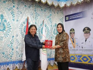 Wali Kota Tatong Bara Terima Kunjungan Kerja Bupati dan Wakil Bupati Minahasa Tenggara