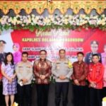 Bupati Bolmong Limi Mokodompit Hadiri Sertijab Kapolres Bolmong