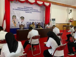 Pemkot Kotamobagu Gelar Uji Kompetensi Pejabat Tinggi Pratama