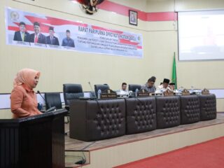 Wali Kota Hadiri Rapat Paripurna Persetujuan Ranperda Pertanggungjawaban Pelaksanaan APBD Tahun 2022