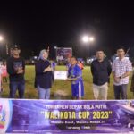 Wali Kota Tatong Bara Buka Turnamen Walikota Cup Sepak Bola Putri se-BMR