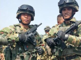 Dua Personil Sat Pol PP Kotamobagu Ditetapkan Sebagai Komcad Tahun 2023