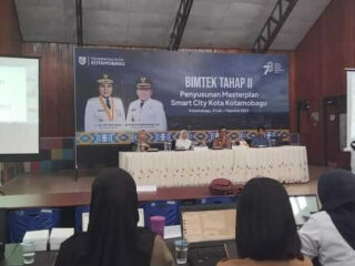 Diskominfo Kotamobagu Gelar Bimtek Penyusunan Masterplan Smart City Tahap Dua