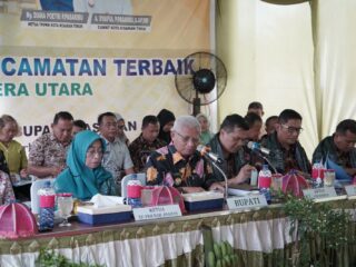 Kota Kisaran Timur Dikunjungi Tim Penilai dan Pembinaan Kecamatan Terbaik Provsu