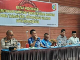 Pemdes Tabang Dukung Penuh Kampung Tangguh Bebas Narkoba