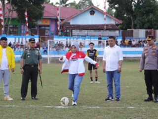 Wali Kota Kotamobagu Buka Turnamen Sepak Bola HK Family CUP II