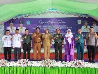 Wali Kota Tatong Bara Hadiri Pelantikan Pengurus Daerah Wanita Islam se-Provinsi Sulut