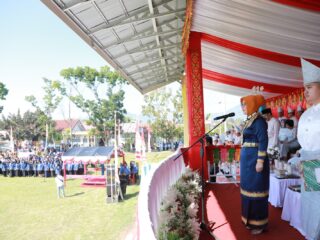 Wali Kota Tatong Bara Irup Upacara Peringatan HUT ke-59 Provinsi Sulawesi Utara