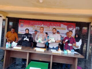 Polres Asahan Berhasil Gagalkan Peredaran Sabu 2 Kg
