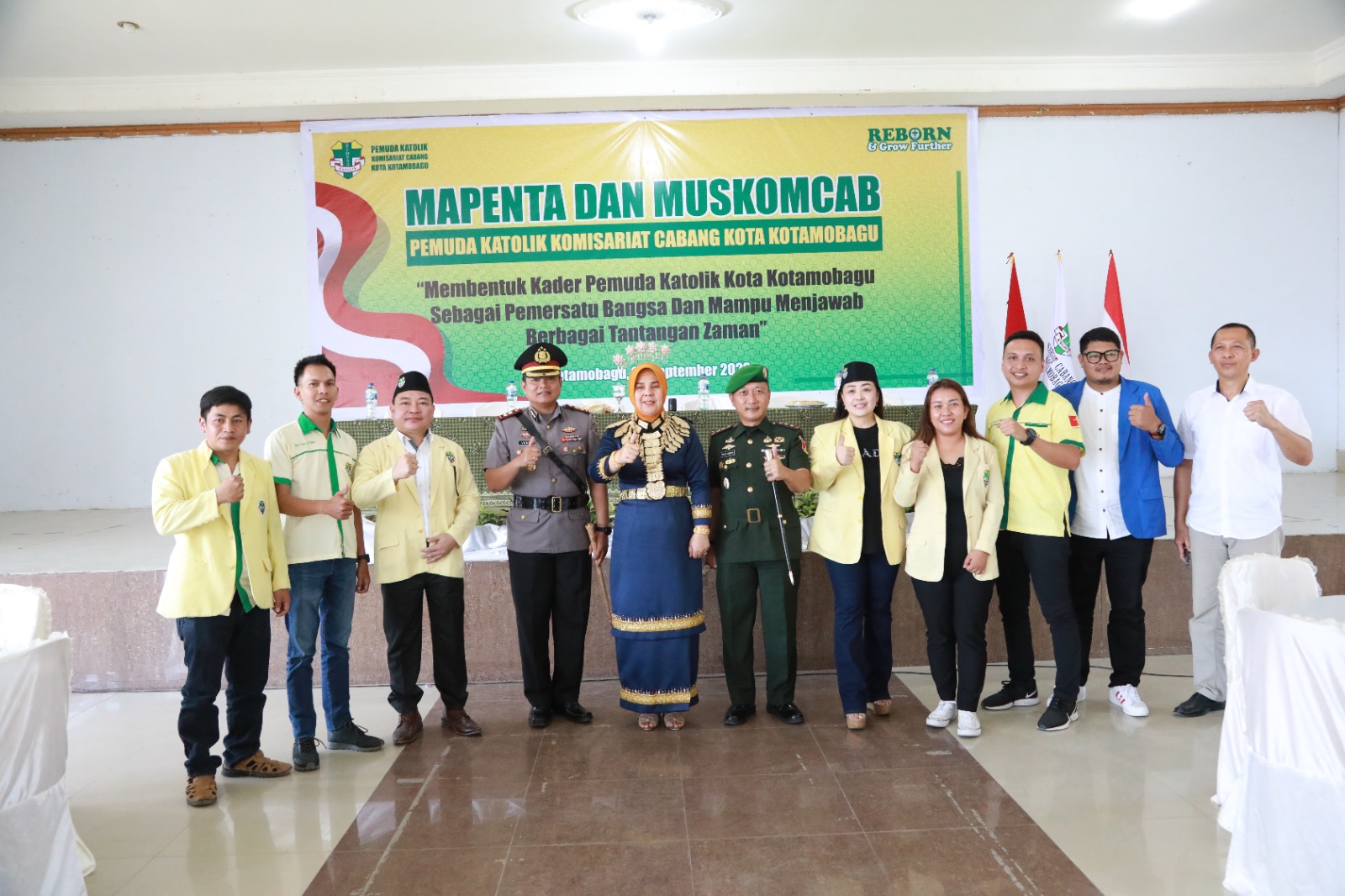 Wali Kota Tatong Bara Membuka Kegiatan Mapenta dan Muskomcab Pemuda Katolik Kotamobagu